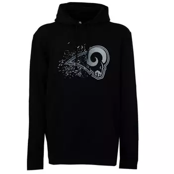 Пуловер FANATICS Hoodie Los Angeles Rams, черный
