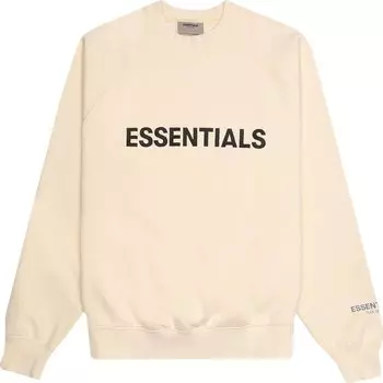 Пуловер Fear of God Essentials Pullover Crewneck 'Buttercream', кремовый