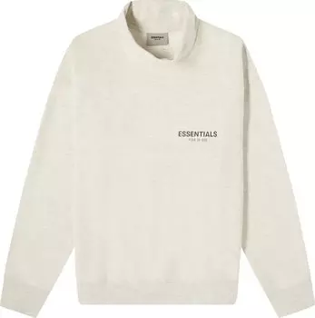 Пуловер Fear of God Essentials Pullover Mockneck 'Oatmeal', кремовый