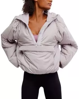 Пуловер Free People In A Pillow Puffer, коричневый/бежевый