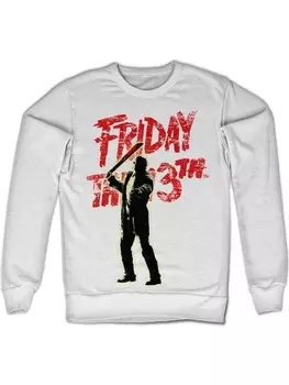Пуловер Friday The 13th, белый