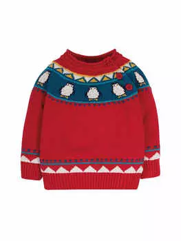 Пуловер Frugi, красный