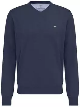 Пуловер FYNCH HATTON V Neck, синий