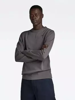 Пуловер G-Star Pullover, антрацит