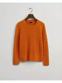 Пуловер Gant, цвет golden orange