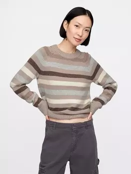 Пуловер GAP Pullover, коричневый