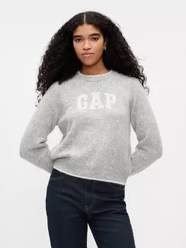 Пуловер GAP Pullover, серый