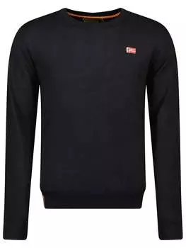 Пуловер Geographical Norway, черный