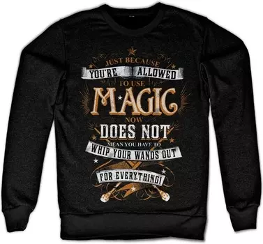 Пуловер Harry Potter, черный