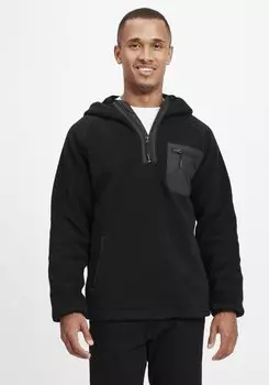 Пуловер INDICODE Fleecejacke, черный