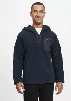 Пуловер INDICODE Fleecejacke, синий