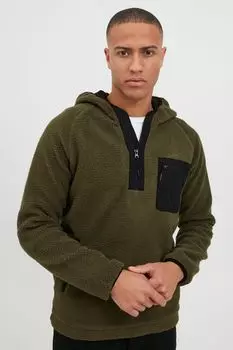 Пуловер INDICODE Fleecejacke, зеленый