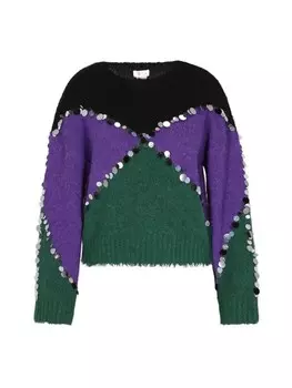 Пуловер IZIA Pullover, цвет Grn Mehrfarbig