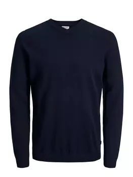 Пуловер Jack & Jones BASIC KNIT, синий