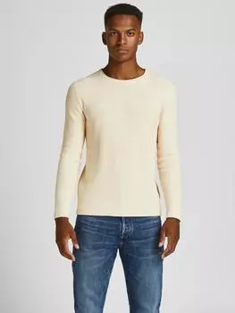 Пуловер Jack & Jones 'BluCarlos', белый