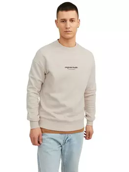 Пуловер Jack & Jones JORVESTERBRO, бежевый