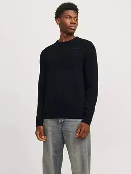 Пуловер Jack & Jones Pullover, темно-синий