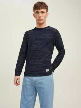 Пуловер Jack & Jones, темно-синий