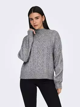Пуловер JDY Pullover, серый