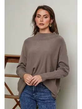 Пуловер Josfine Pullover Izsak, коричневый