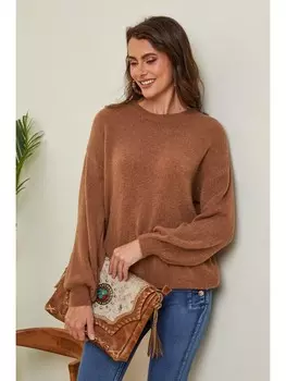 Пуловер Josfine Pullover Letenye, светло-коричневый