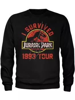Пуловер Jurassic Park, черный