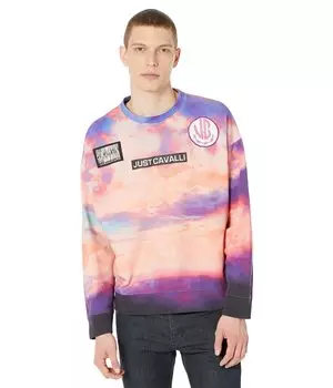 Пуловер Just Cavalli, Sunset Crew Sweat