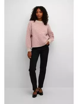 Пуловер Kaffe, цвет rosa/beige