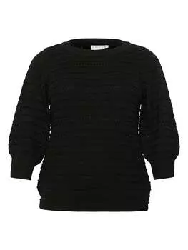Пуловер Kaffe Pullover, черный
