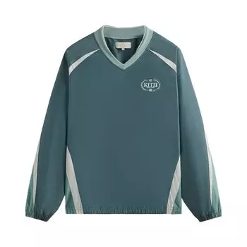 Пуловер Kith Dayton Mesh Combo Pullover, зеленый