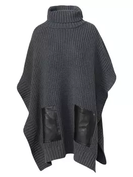 Пуловер KOROSHI GESTRICKTER ROLLKRAGEN, серый