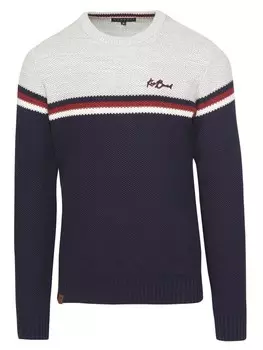 Пуловер KOROSHI Jersey Tricot, синий