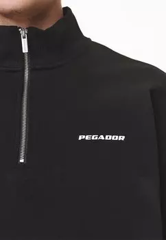 Пуловер Logo Halfzip Pegador, черный