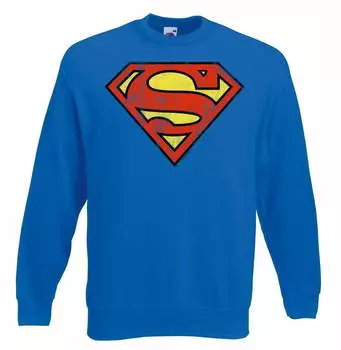 Пуловер Logoshirt Sweatshirt DC Comics, синий