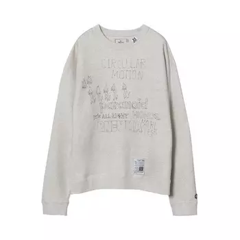 Пуловер Maison Mihara Yasuhiro Distressed Pullover White, белый
