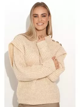 Пуловер Makadamia Pullover, бежевый