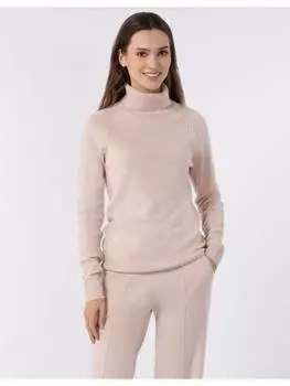 Пуловер Marc and Andre Pullover Braided Elegance, розовый