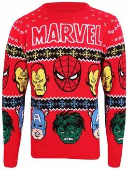 Пуловер Marvel, красный