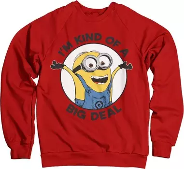 Пуловер Minions, красный