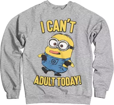 Пуловер Minions, серый