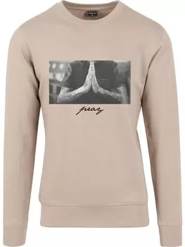 Пуловер Mister Tee Pullover, бежевый
