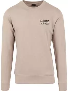Пуловер Mister Tee Pullover, бежевый