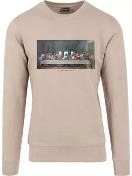 Пуловер Mister Tee Pullover, бежевый