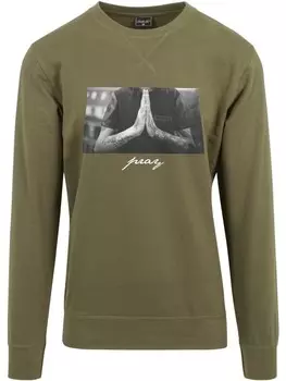 Пуловер Mister Tee Pullover, зеленый