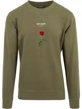 Пуловер Mister Tee Pullover, зеленый