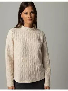 Пуловер More & More Sweatshirt, экрю
