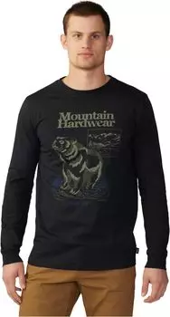 Пуловер Mountain Hardwear River BearLong Sleeve, черный