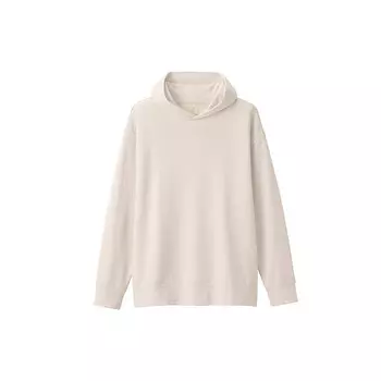Пуловер мужской Muji хлопковый, слоновая кость