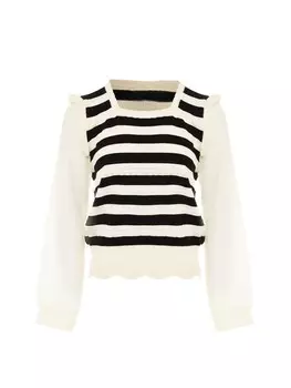 Пуловер NAEMI Longsleeveshirt, черный