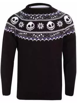 Пуловер Nightmare Before Christmas, черный